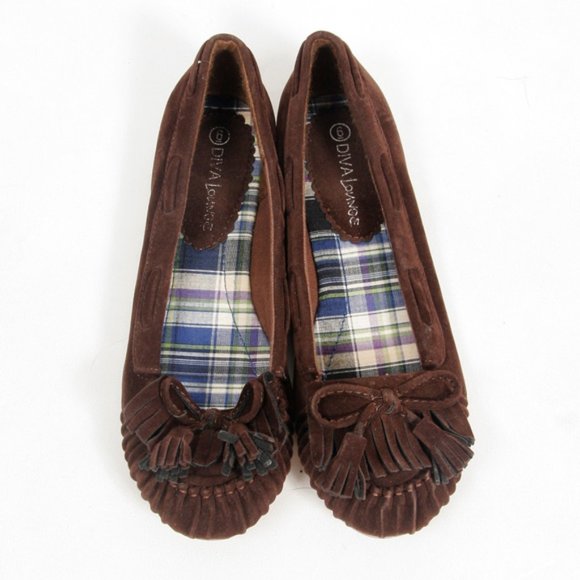 NWOT Lot Of 2 Pair Women's Moccasins-size 6 (Union - Picture 3 of 8